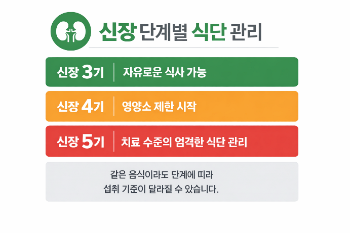 신장 3기 4기 5기 식단