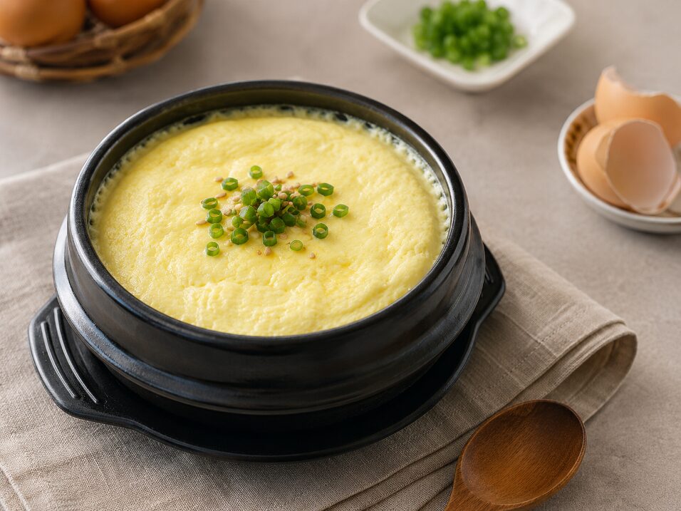 신장 식단에 부담이 적은 한국식 계란찜 반찬